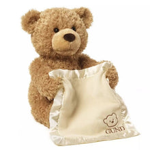 Load image into Gallery viewer, 4 languages Children&#39;s Gifts Peep Teddy Bear Electric Facial Turning Shy Bear Plush Toy Talking Movable Bear Electric Plush Toy